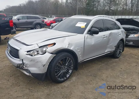 2017 Infiniti Qx70 z USA, uszkodzony, nr VIN JN8CS1MU6HM144199